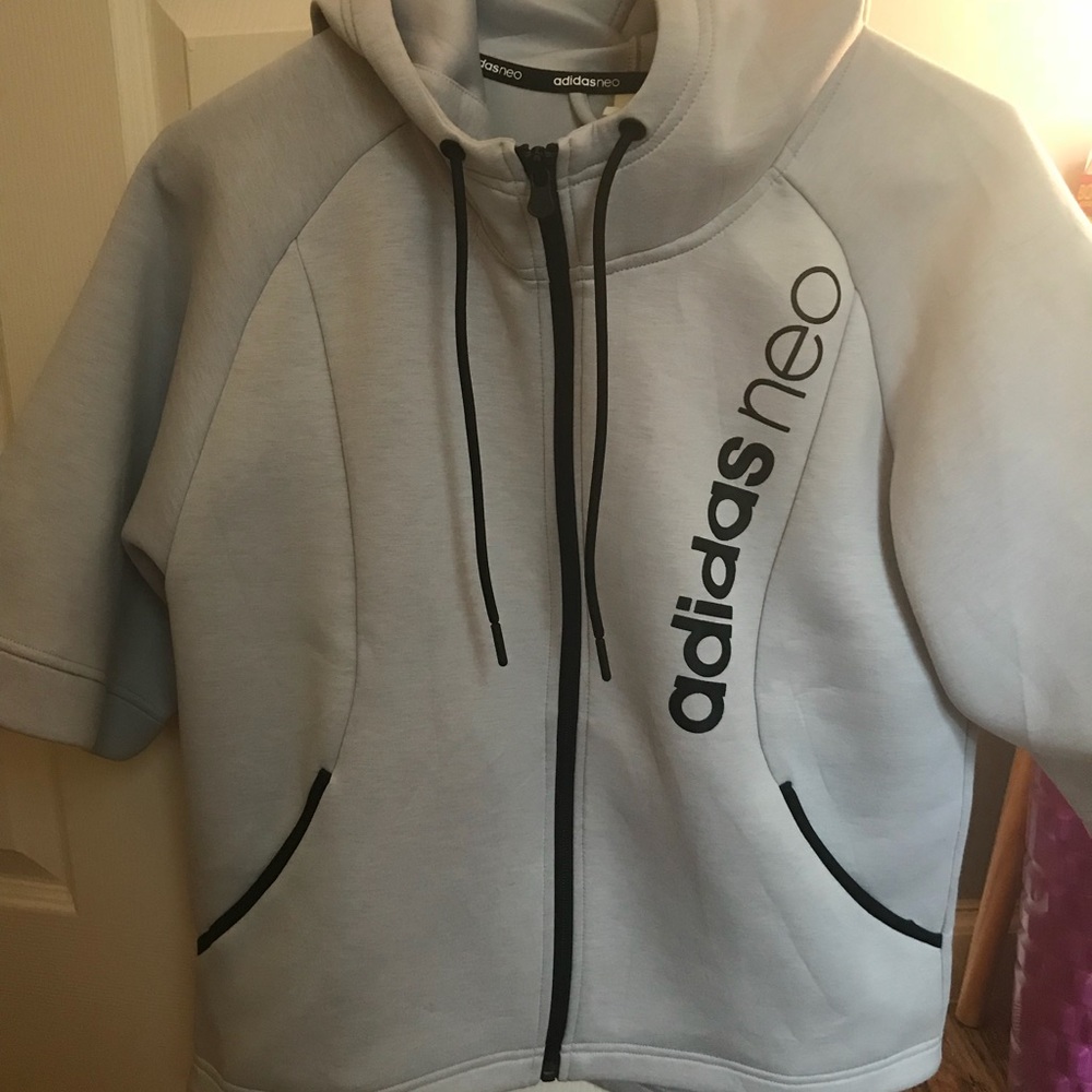 Adidas New Short Sleeved Work Out Jacket (sample)